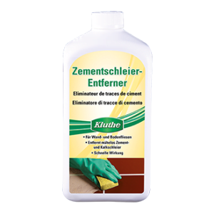 Kluthe Zementschleier-Entferner – agent special impotriva resturilor de ciment
