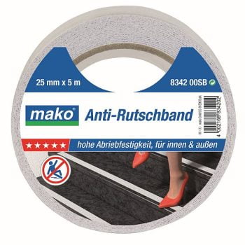 Banda anti-alunecarii 25mm x 5m neagra PREMIUM